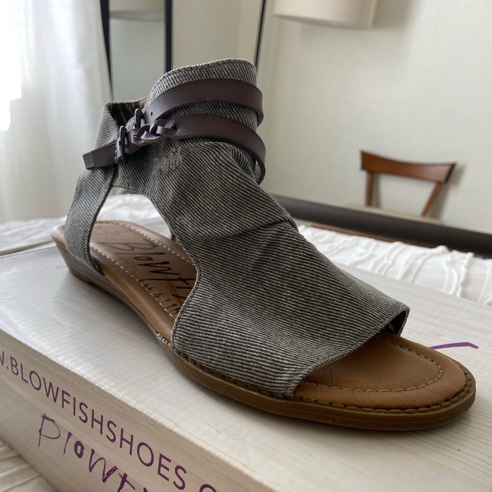 Blowfish Women's Tan and Brown Sandals - Picture 3 of 3